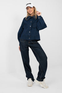  Denim jacket model 223952 Rue Paris 
