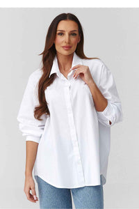  Long sleeve shirt model 224103 Makadamia 