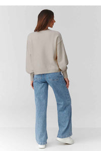  Jumper model 224108 Makadamia 