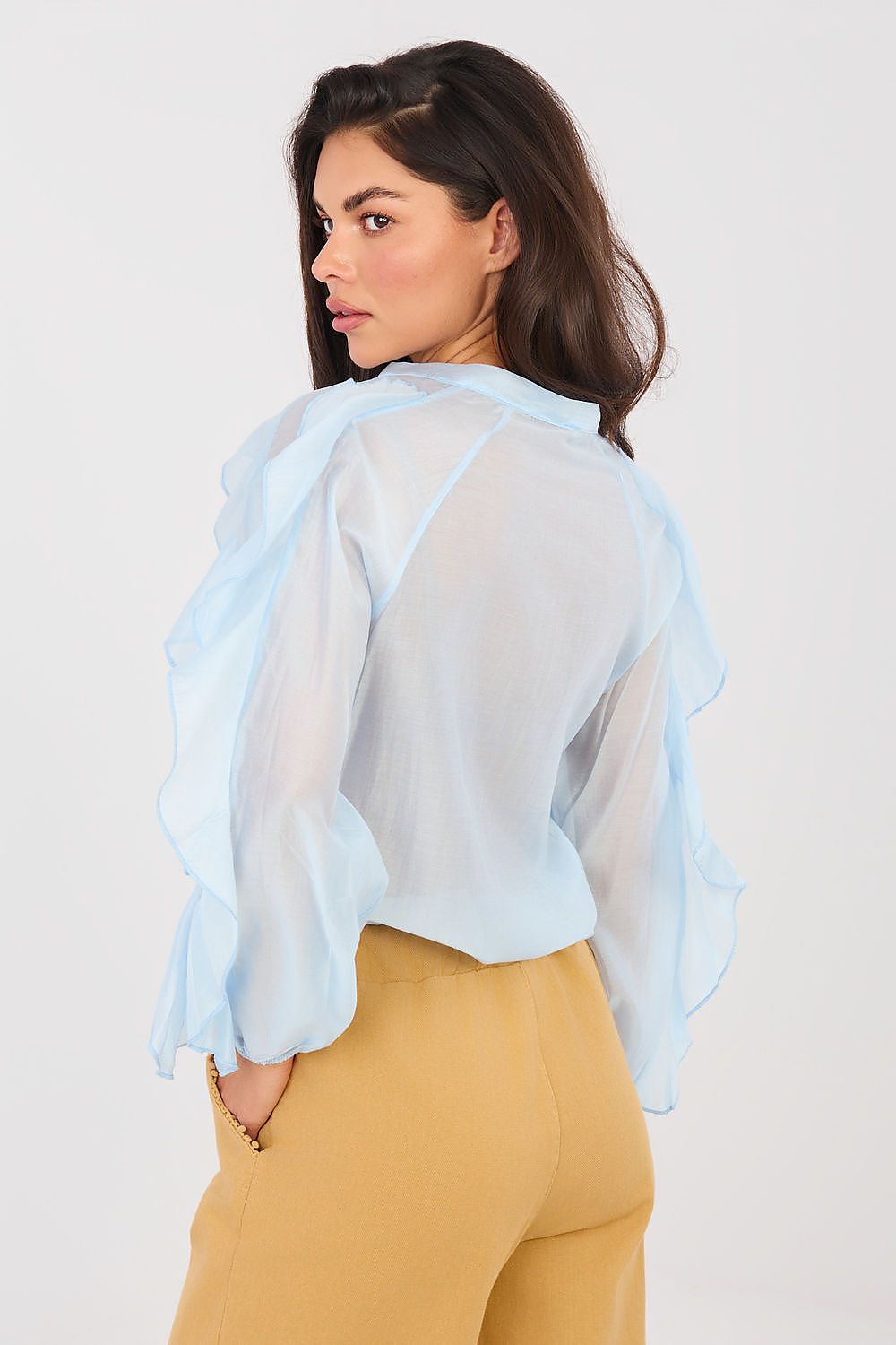  Long sleeve shirt model 224142 Factory Price 