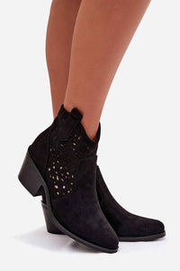 Heel boots model 224425