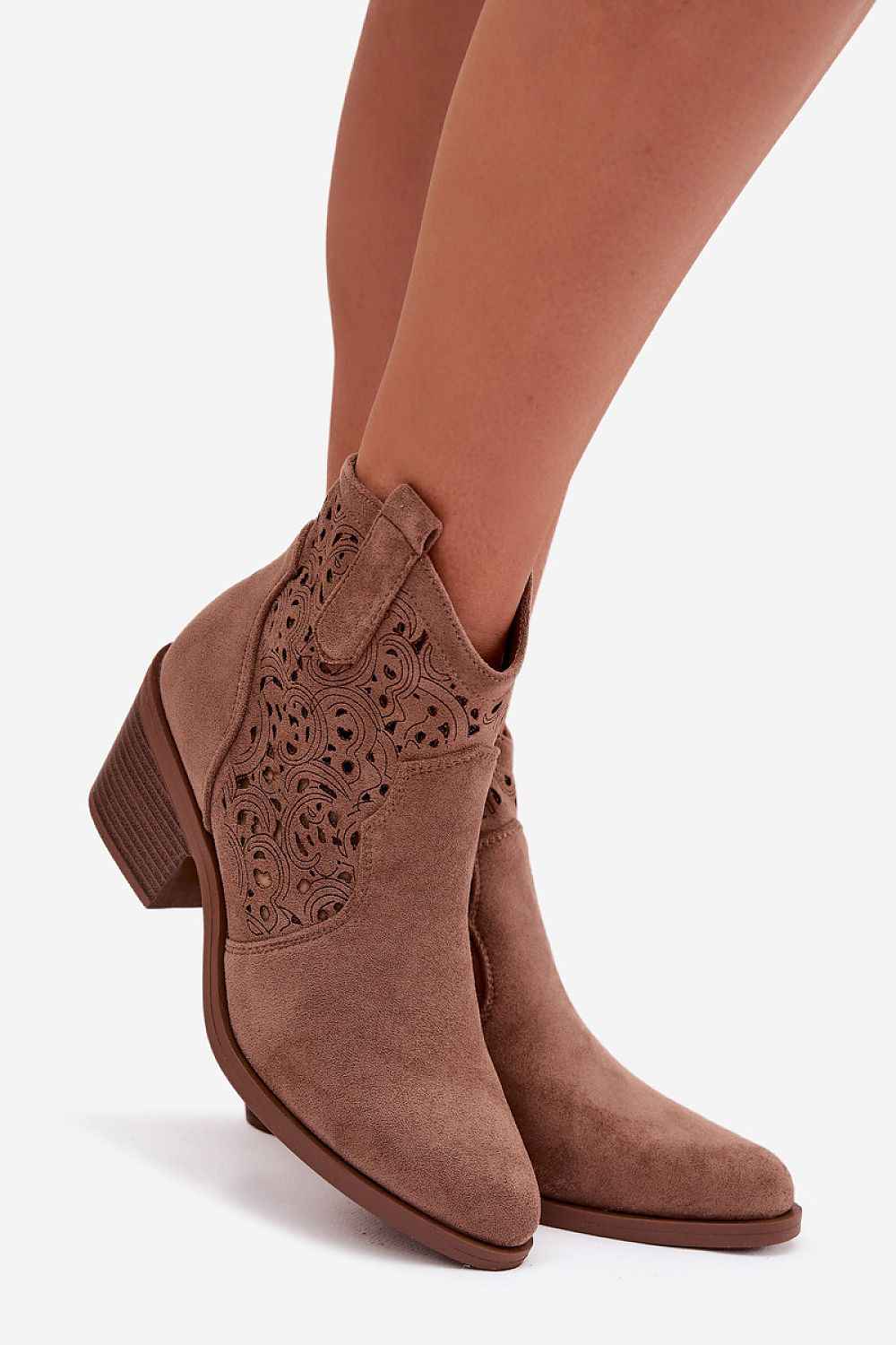 Heel boots model 224426