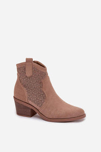 Heel boots model 224428
