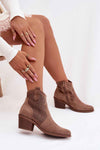 Heel boots model 224429