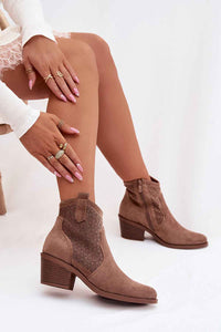Heel boots model 224429