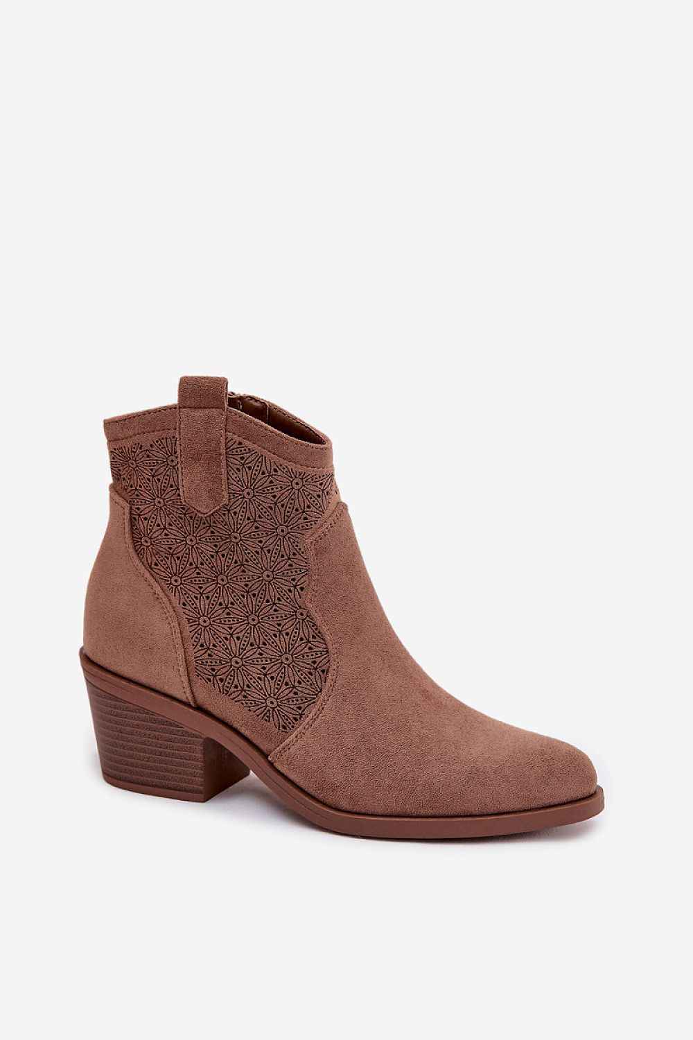 Heel boots model 224429