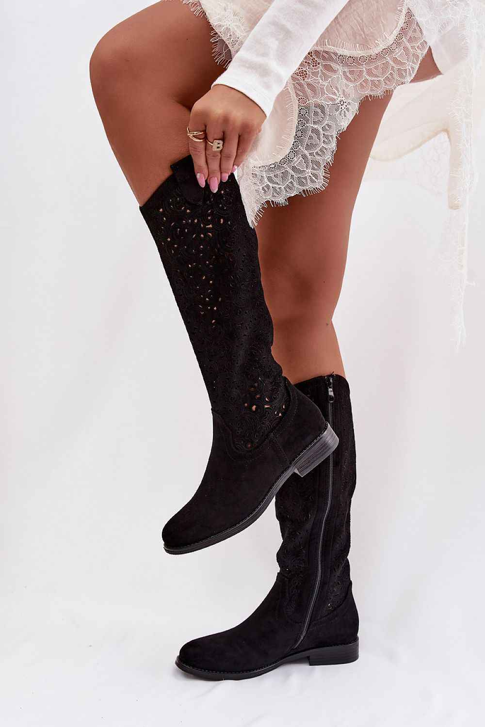 Open-work Boots model 224440