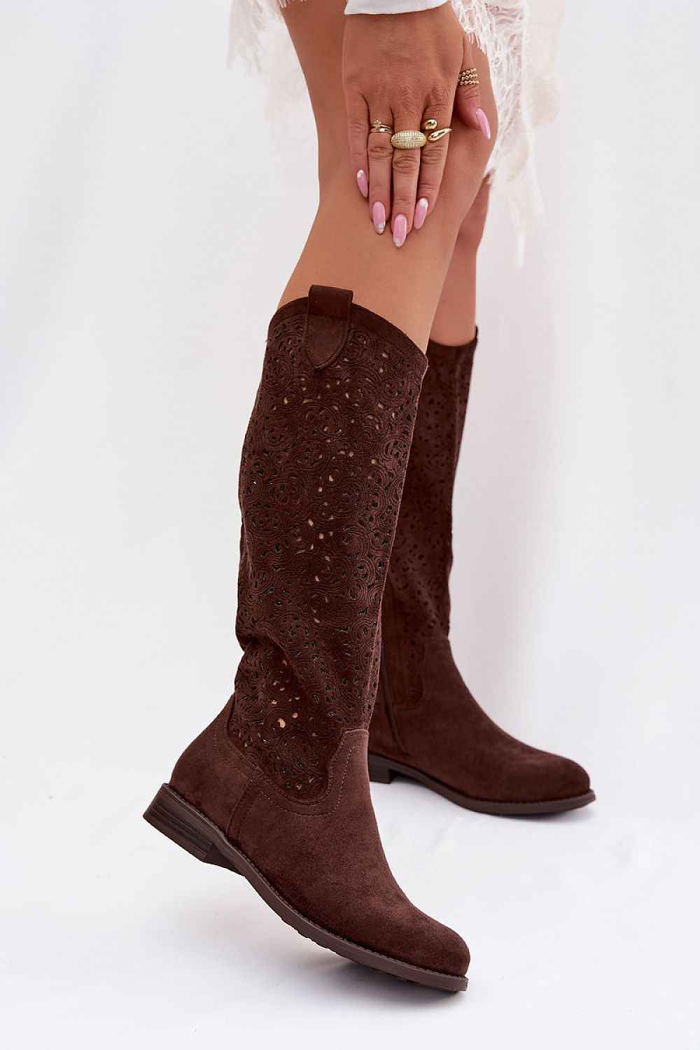 Open-work Boots model 224441