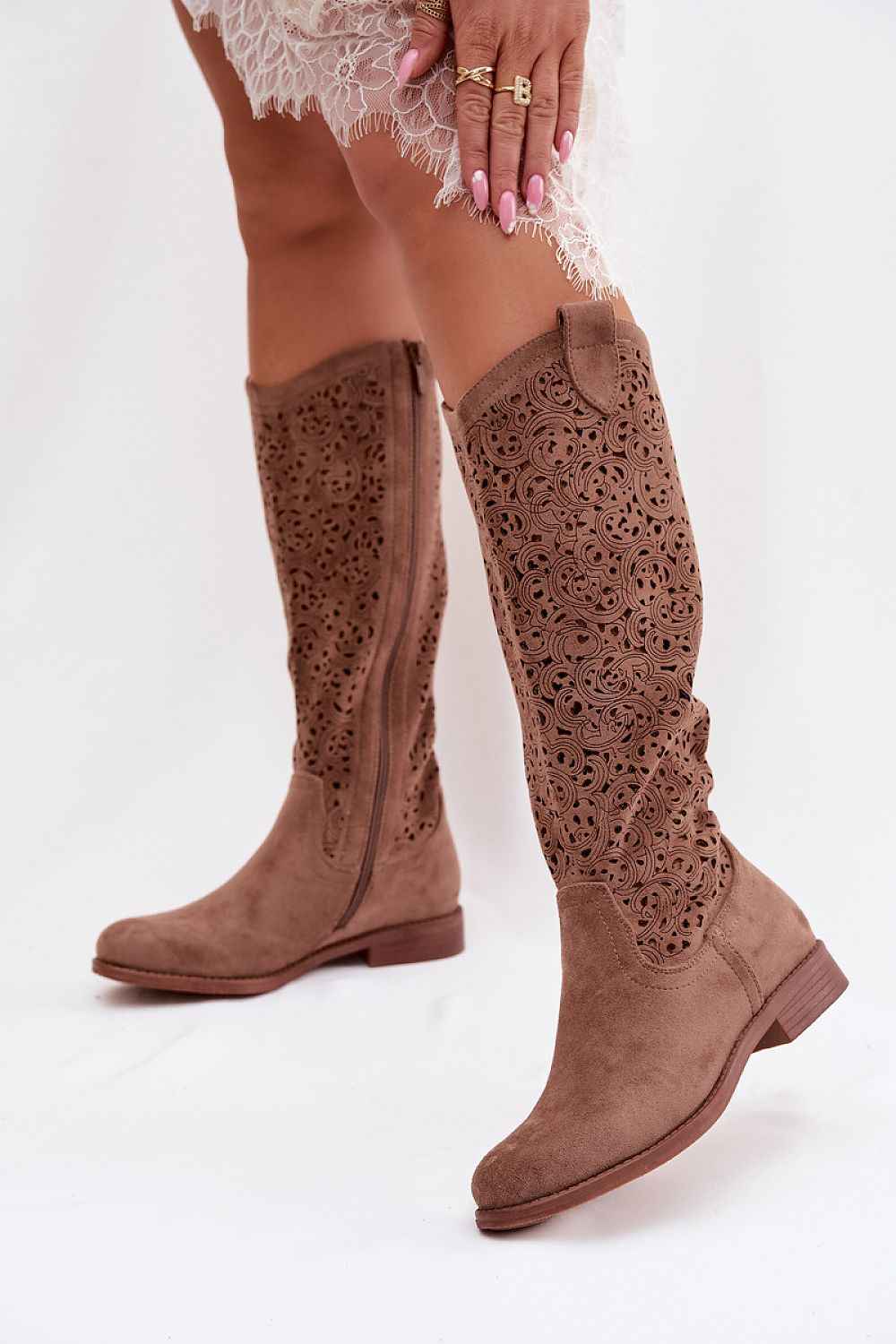 Open-work Boots model 224442