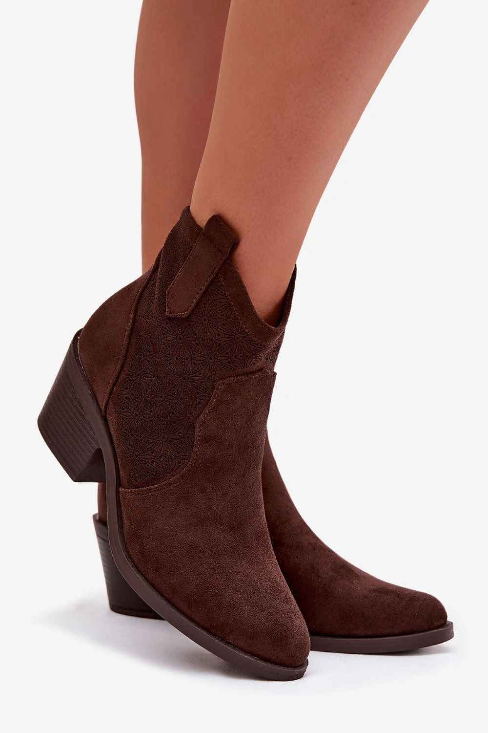 Heel boots model 224427