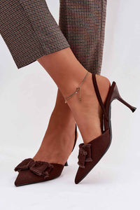 Heel sandals model 224468