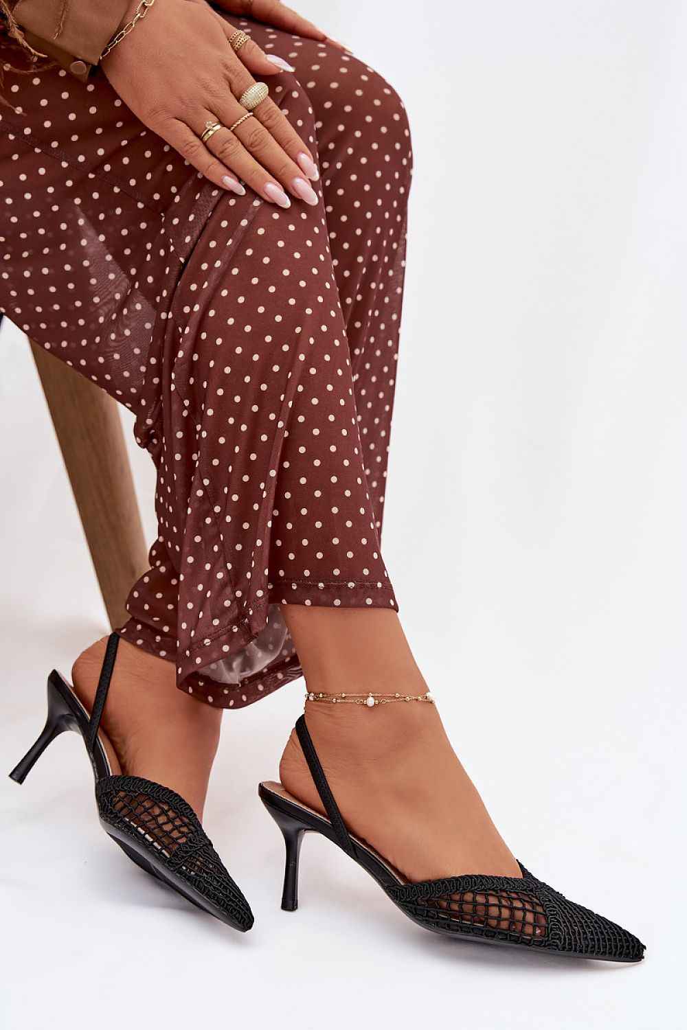 Heel sandals model 224493