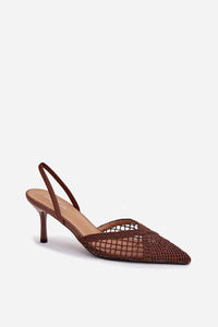 Heel sandals model 224494