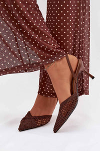 Heel sandals model 224494