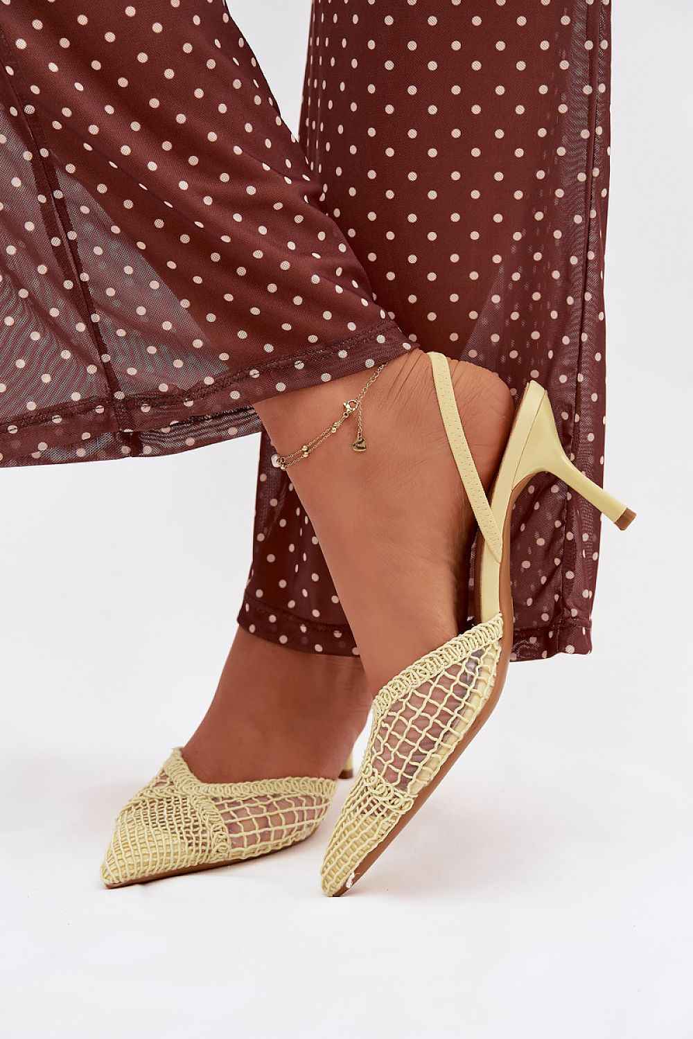 Heel sandals model 224495