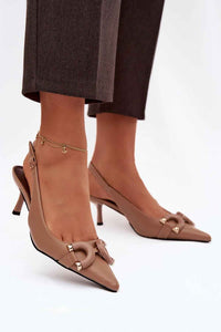 Heel sandals model 224500
