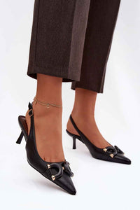 Heel sandals model 224501