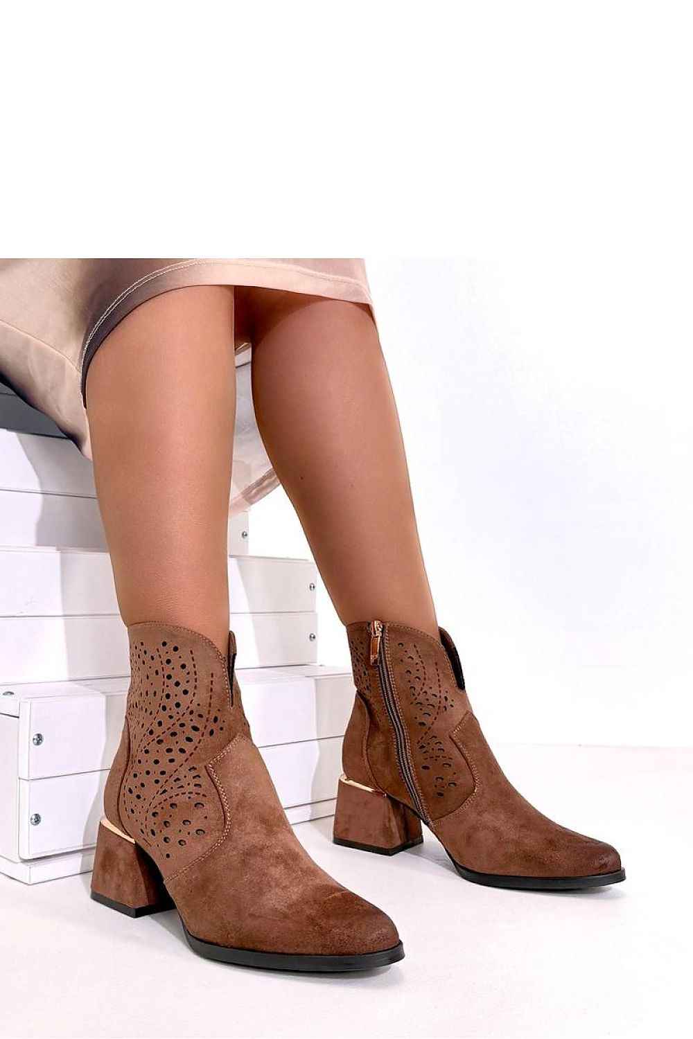 Heel boots model 224587