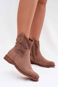 Heel boots model 224618