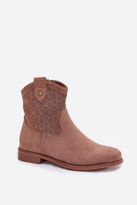 Heel boots model 224618