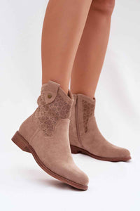 Heel boots model 224619