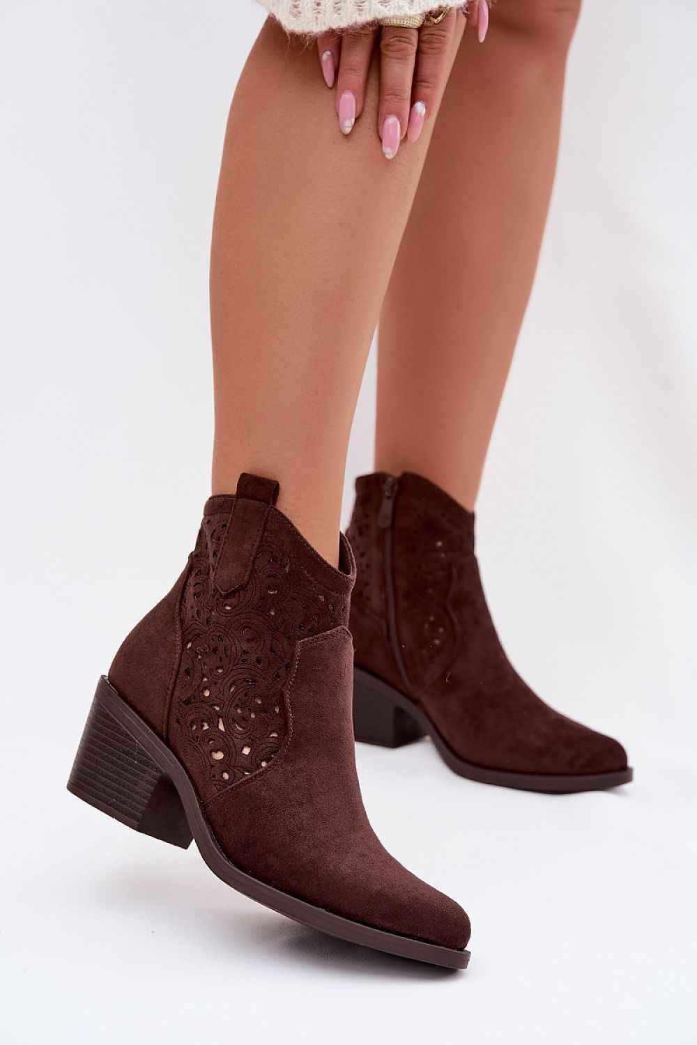 Heel boots model 224620