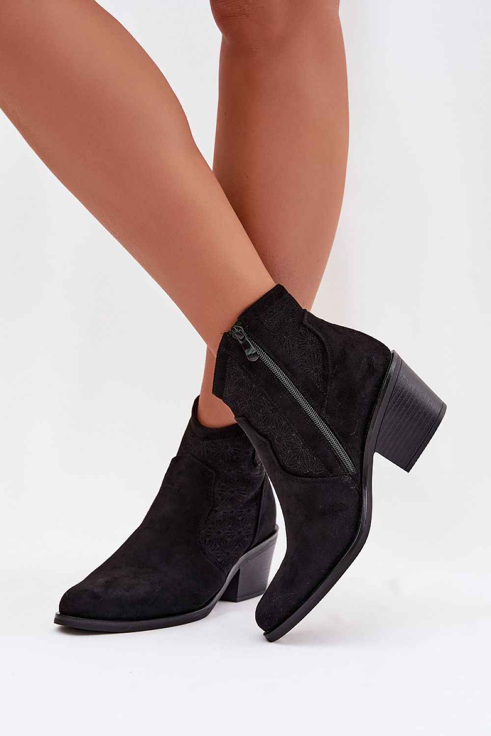 Heel boots model 224621