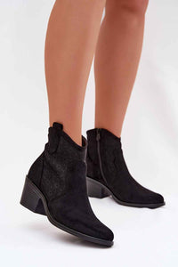 Heel boots model 224621