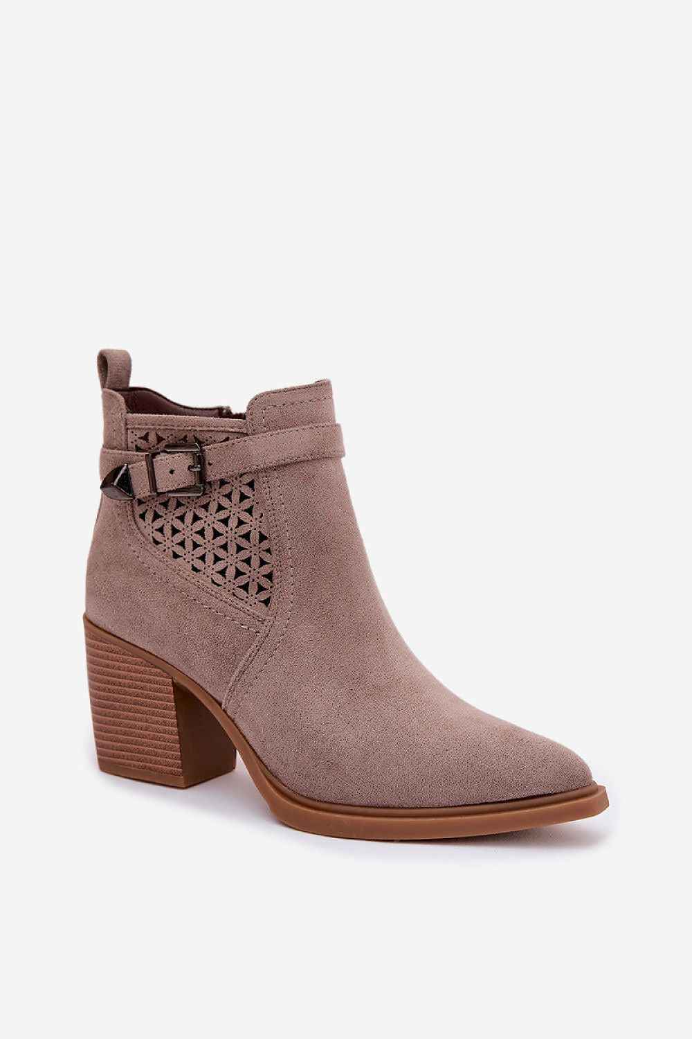 Heel boots model 224702