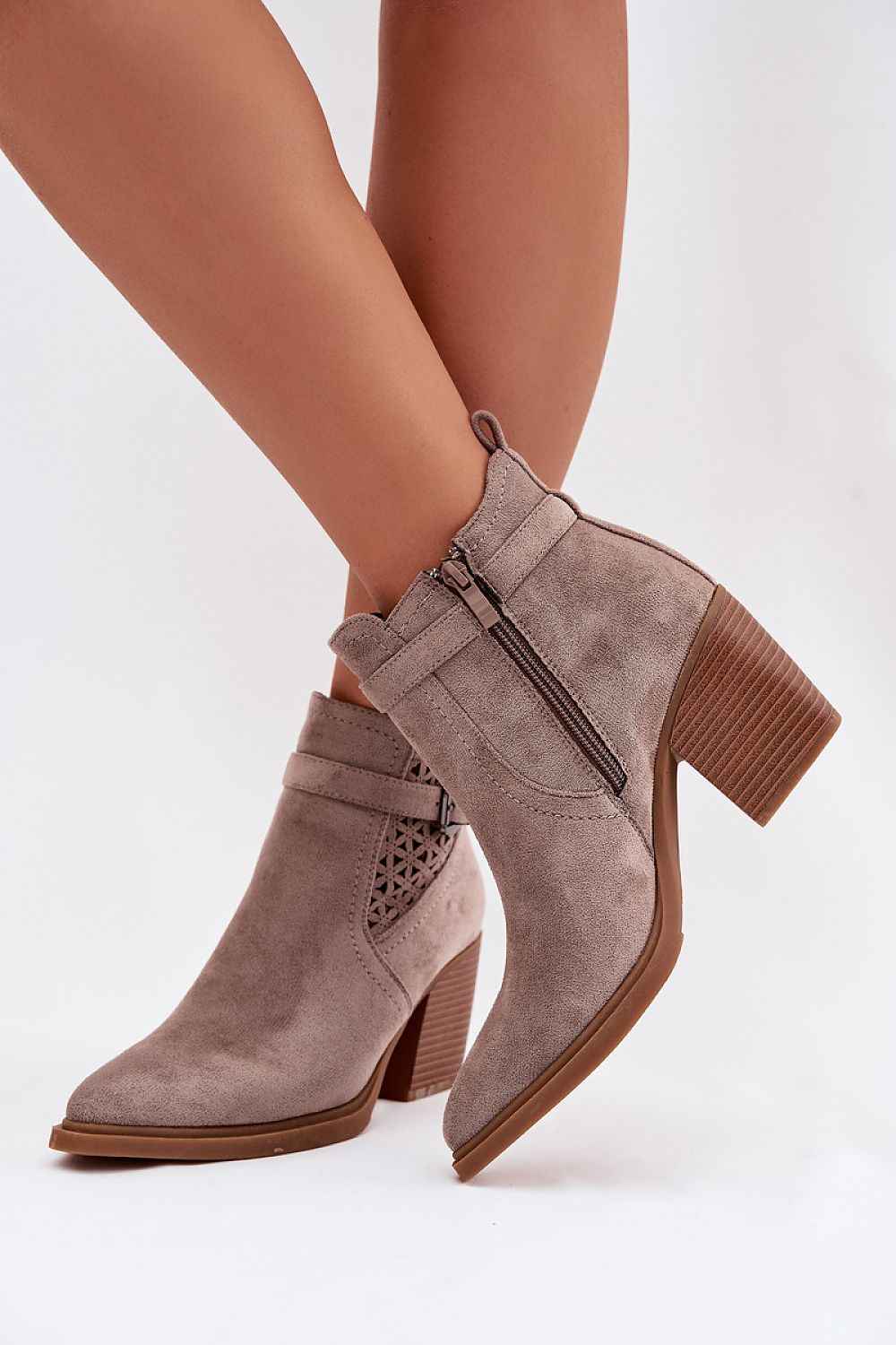 Heel boots model 224702