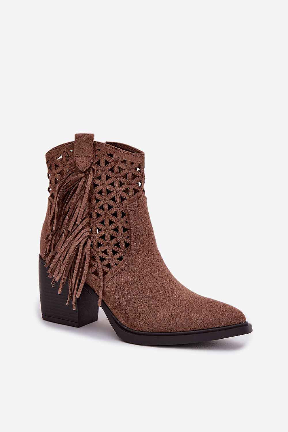 Heel boots model 224704