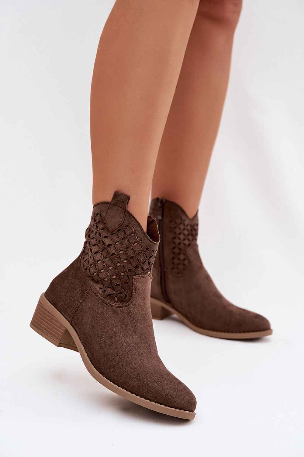 Heel boots model 224707