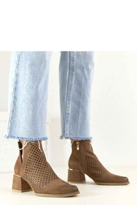 Heel boots model 224953