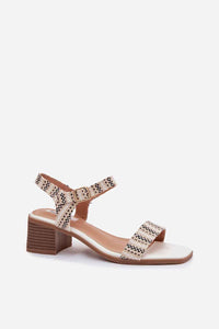 Heel sandals model 225111