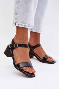 Heel sandals model 225113