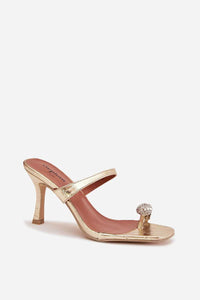 Heeled sandals model 225132