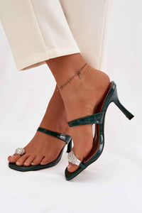 Heeled sandals model 225133