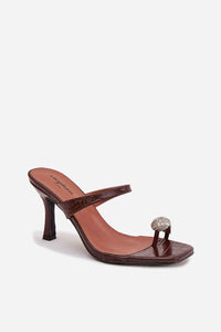 Heeled sandals model 225134
