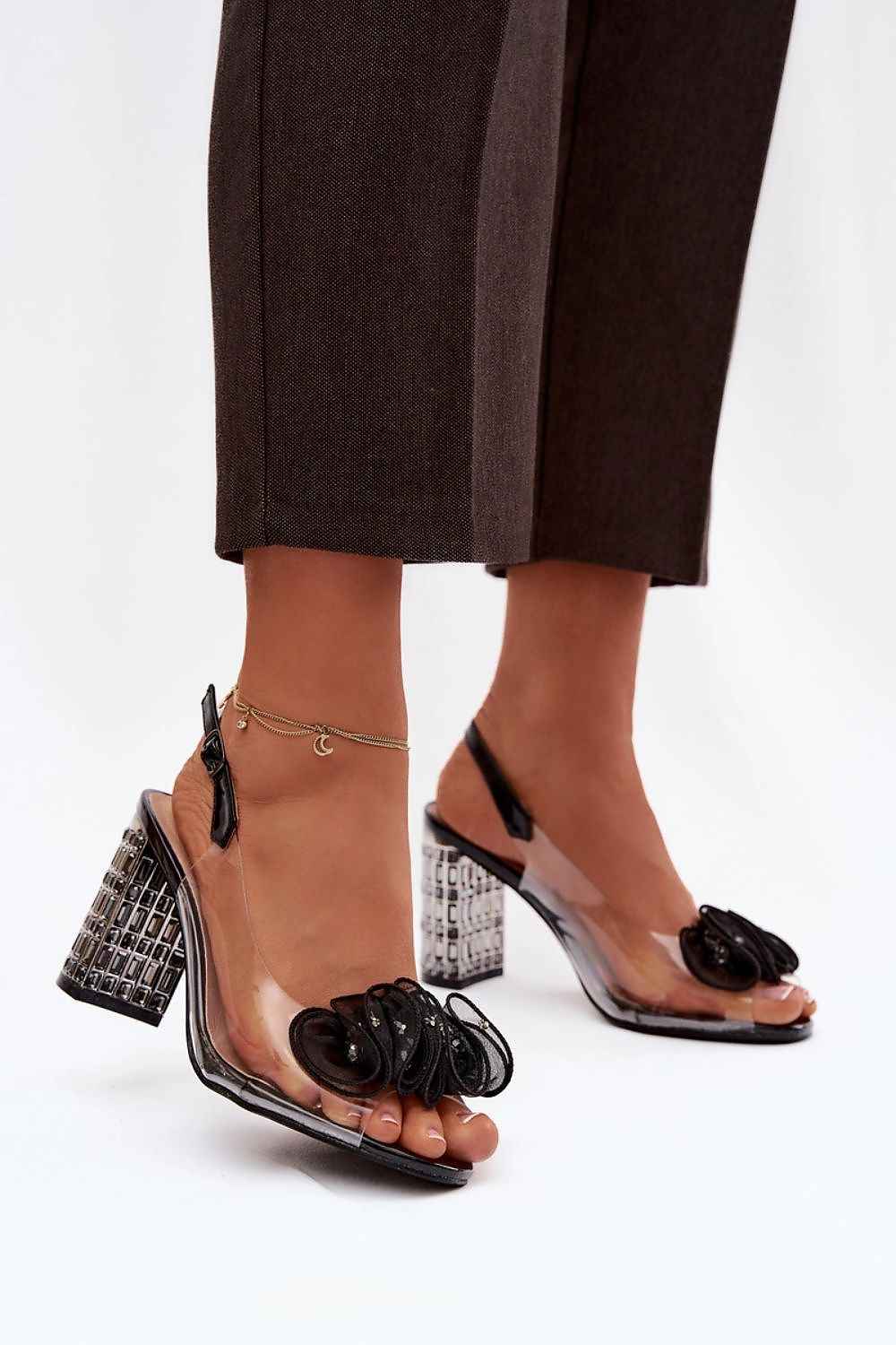 Heel sandals model 225146