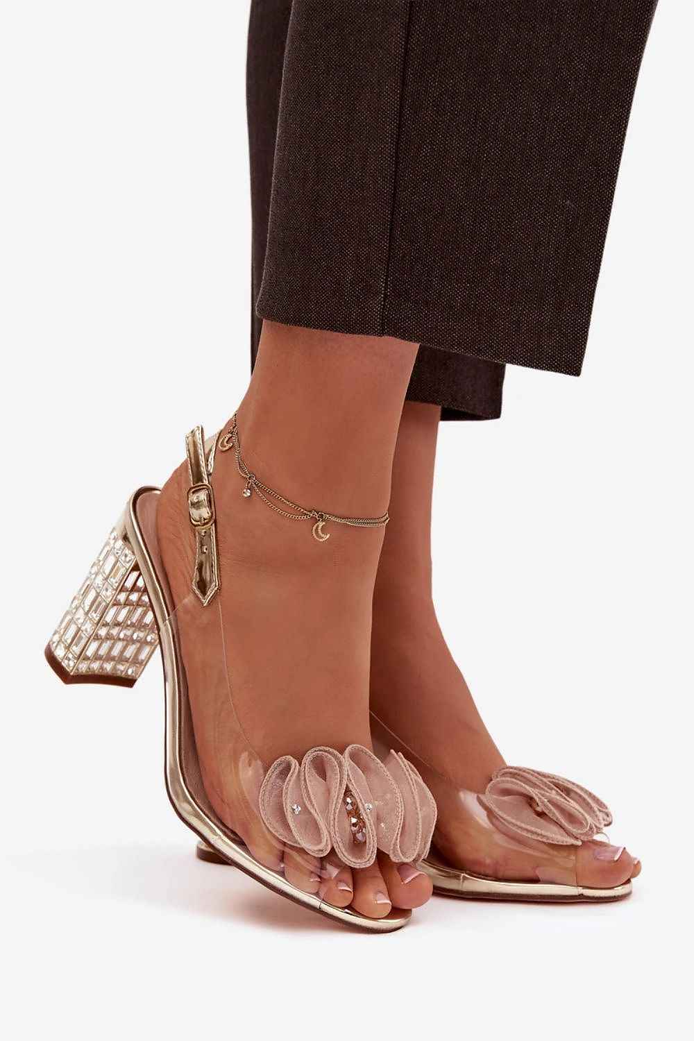 Heel sandals model 225147