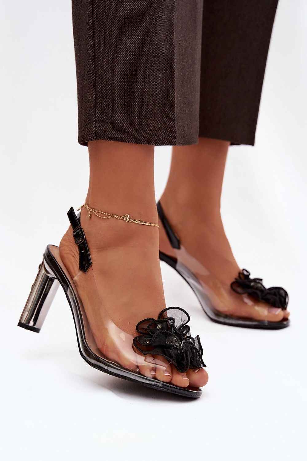 Heel sandals model 225148