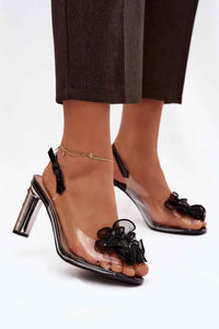 Heel sandals model 225148