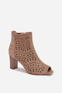 Heel boots model 225197