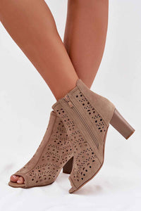 Heel boots model 225197