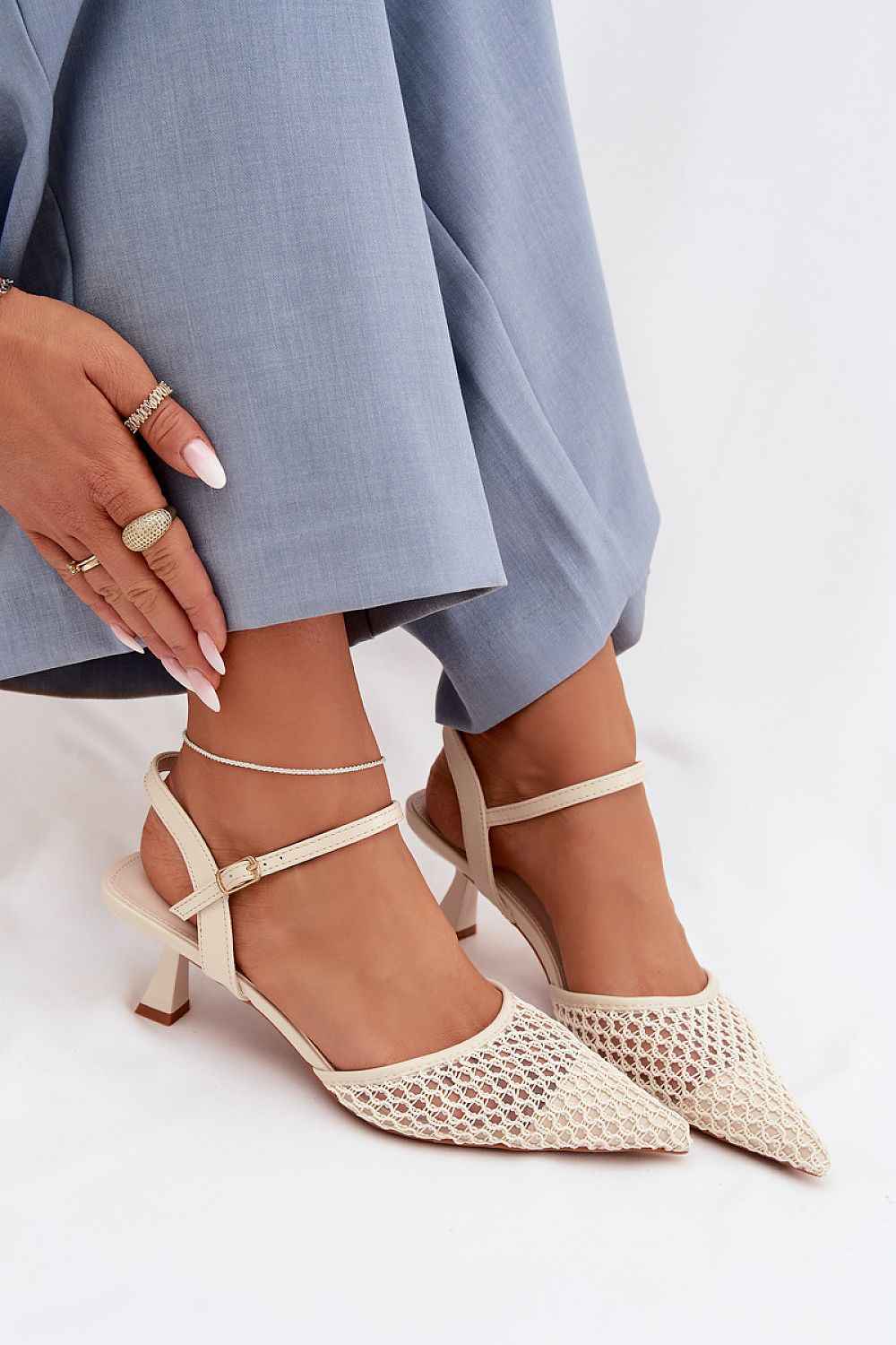 Heel sandals model 225215