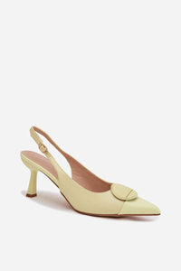 Heel sandals model 225218