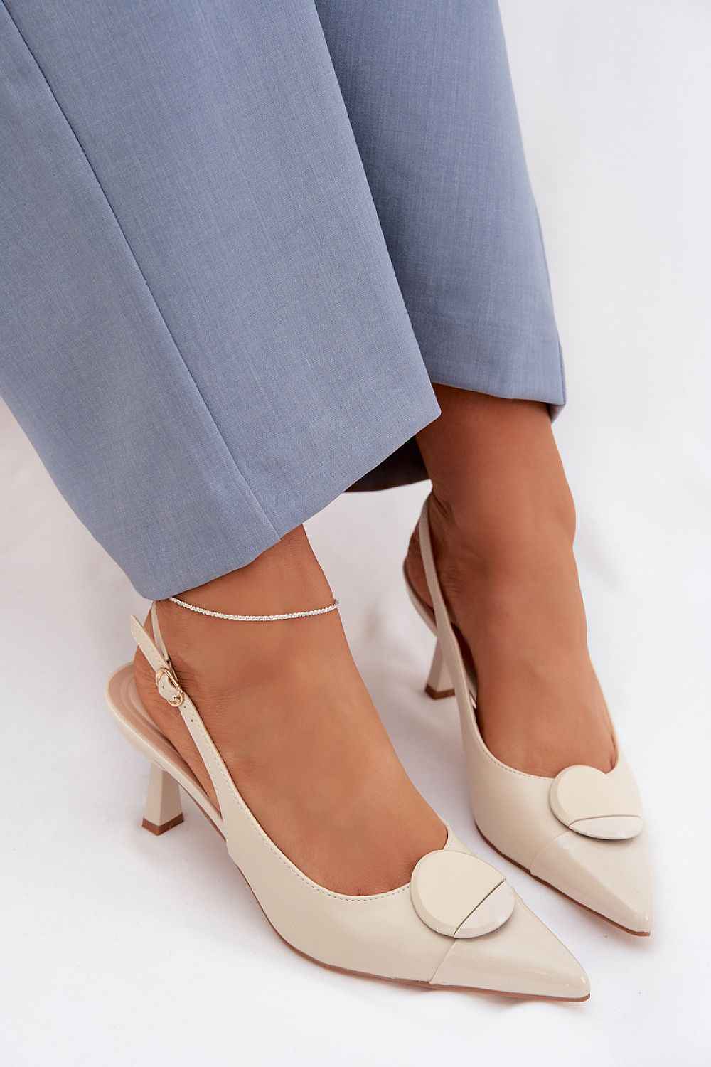 Heel sandals model 225219