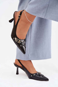 Heel sandals model 225227