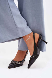 Heel sandals model 225227