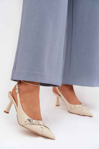 Heel sandals model 225228